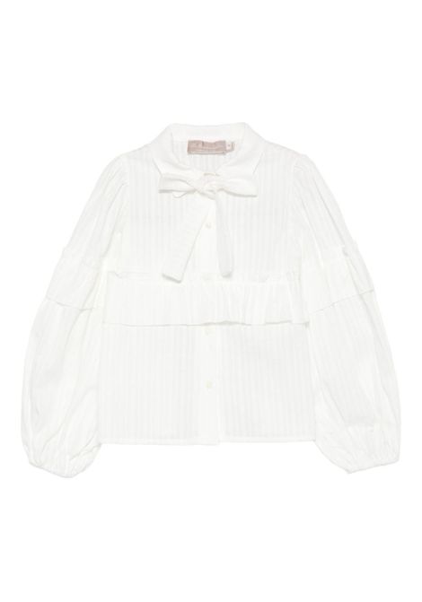 Camicia con fiocco LA STUPENDERIA | 1TJCM42C42